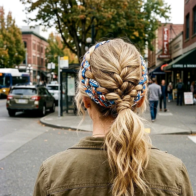 Scarf in Hair Ideas