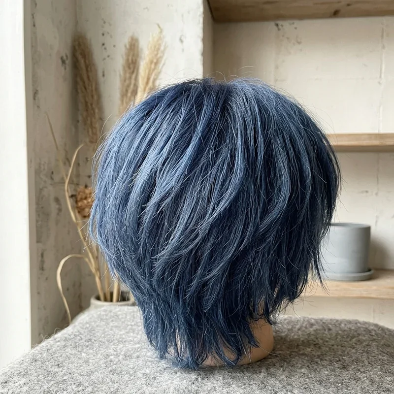 Blue Hair Ideas for Short Hair