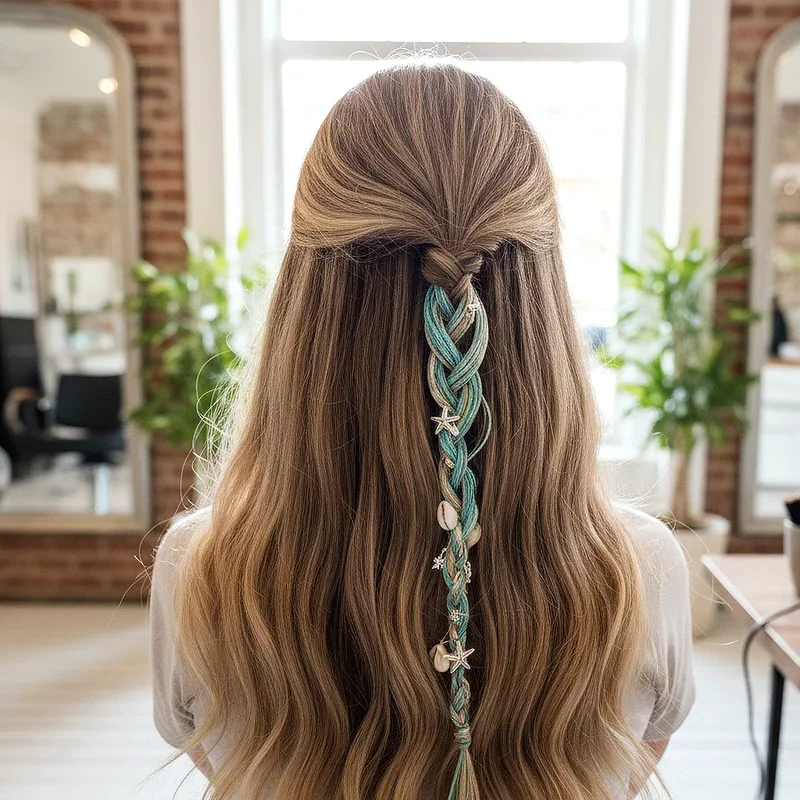 Thread Hair Wrap Ideas