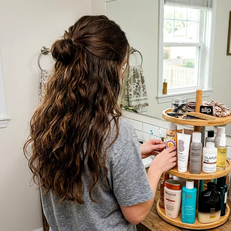 Hair Product Storage Ideas