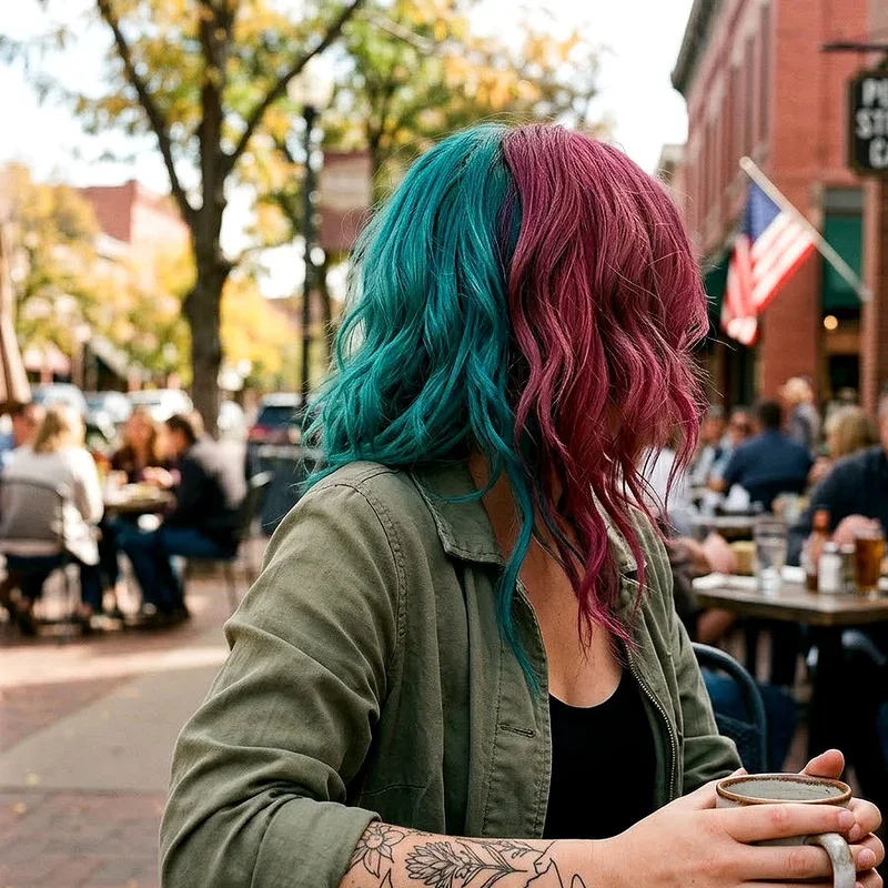 Half Hair Color Ideas
