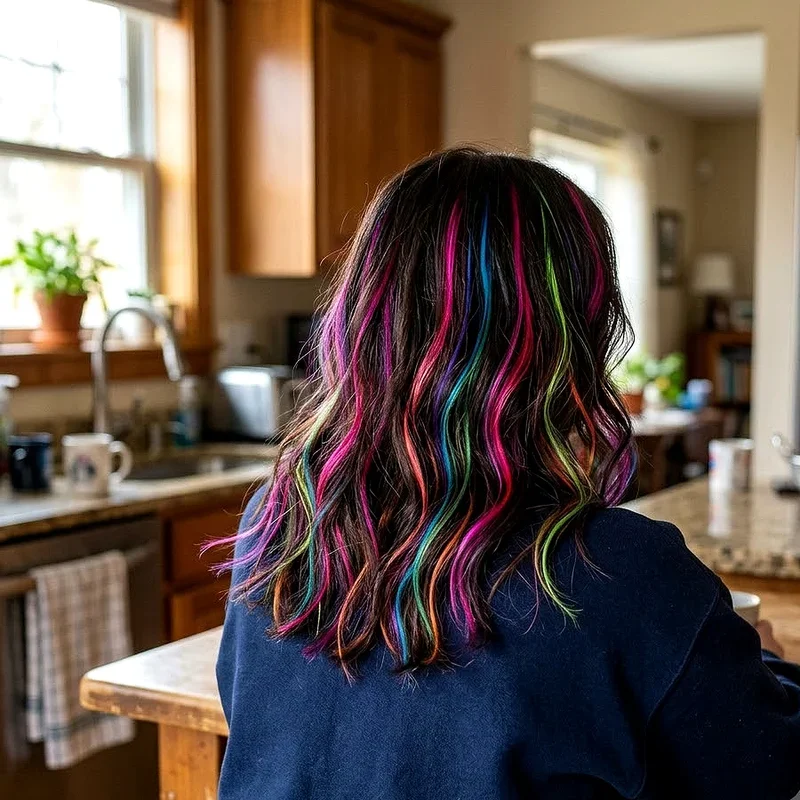 Multi Color Hair Dye Ideas