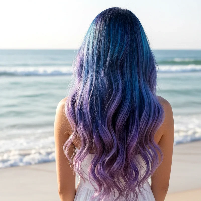 Purple and Blue Hair Ideas