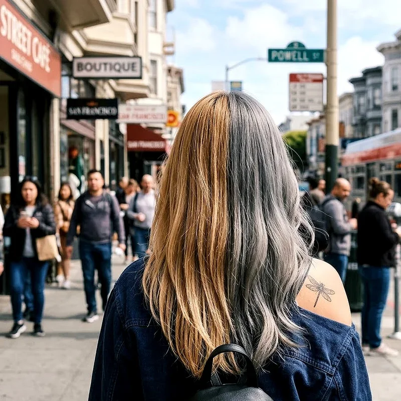 Half Hair Color Ideas