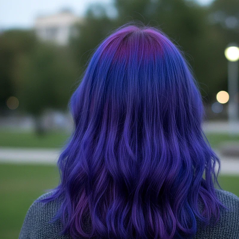 Purple and Blue Hair Ideas