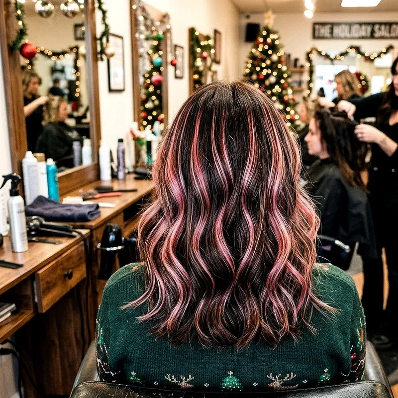 Christmas Hair Dye Ideas
