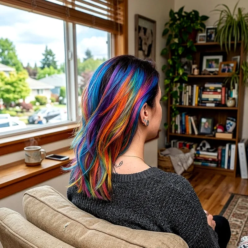 15 Multicolor Hair Ideas for Bold and Vibrant Looks