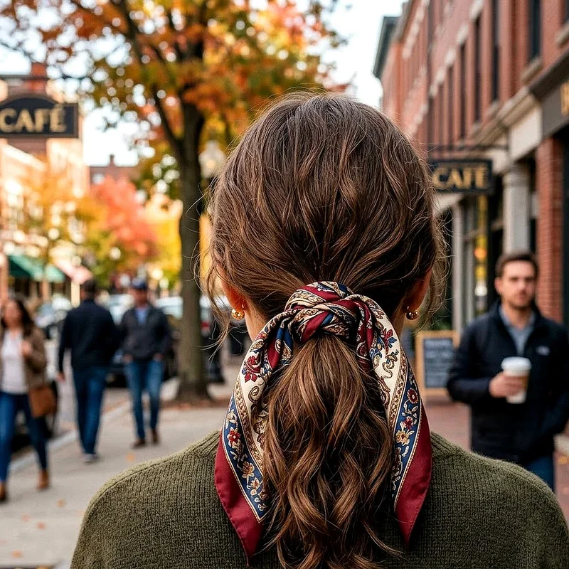 Scarf in Hair Ideas