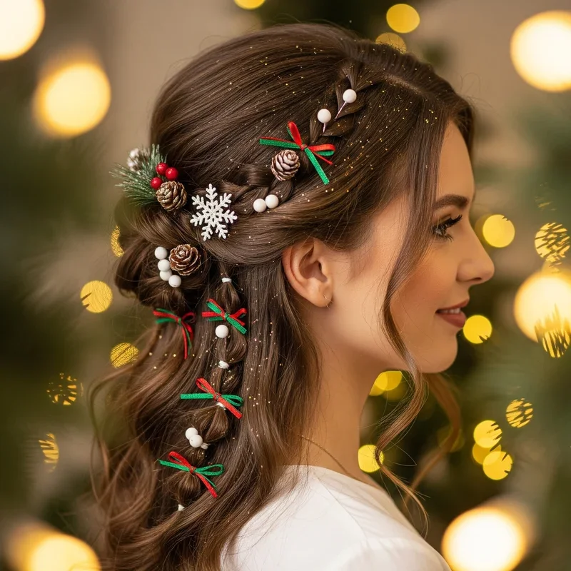 15 Christmas Hair Ideas Perfect for the Holidays
