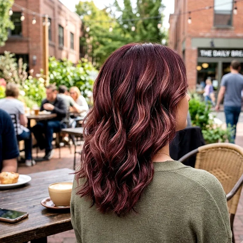 Red Hair Ideas with Highlights