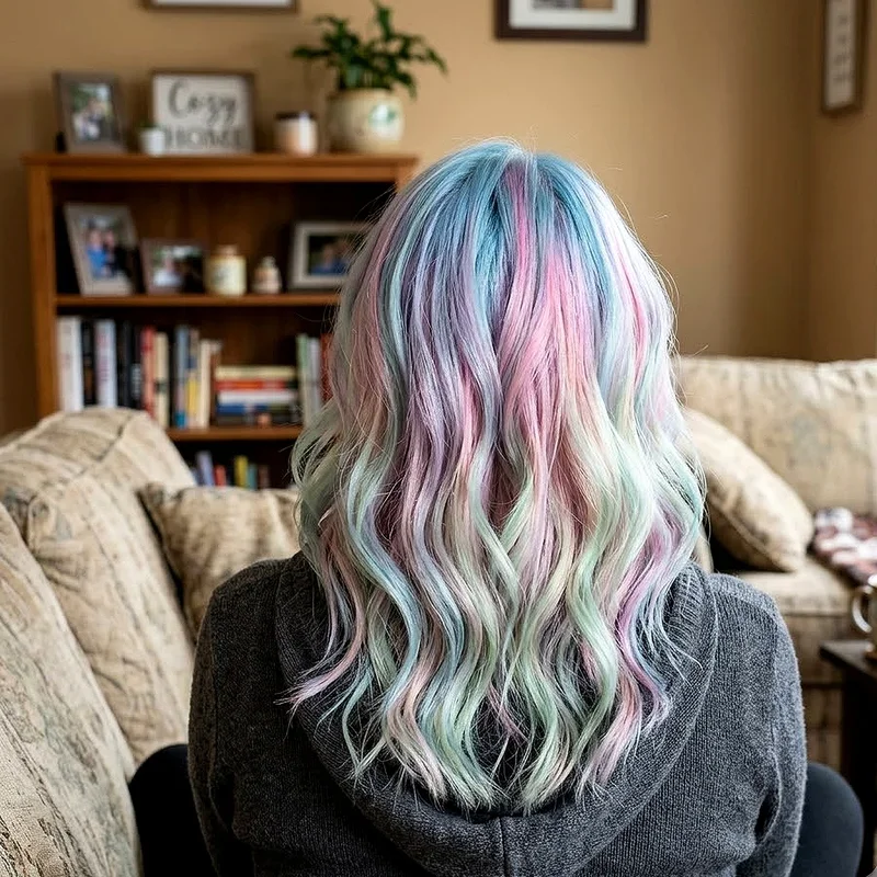 Multi Color Hair Dye Ideas