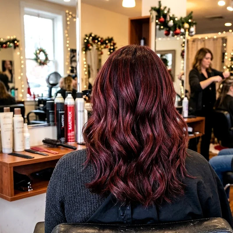 Christmas Hair Dye Ideas