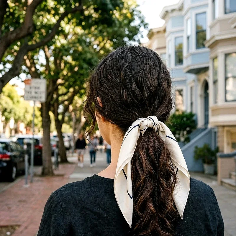 Scarf in Hair Ideas