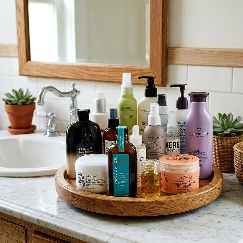 Hair Product Storage Ideas