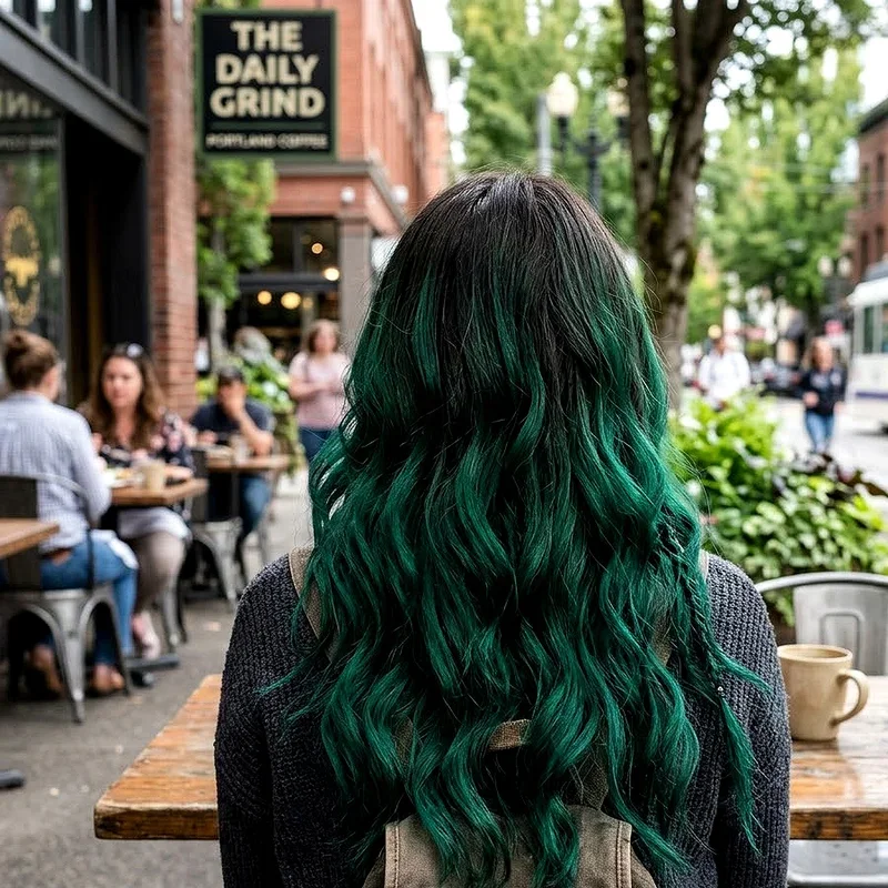 Emerald Green Hair Ideas