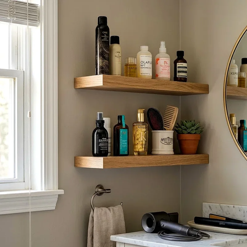 Hair Product Storage Ideas