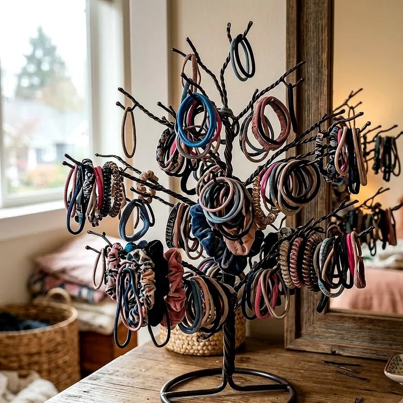 Hair Tie Storage Ideas