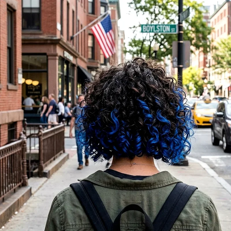 Short Curly Hair Dye Ideas