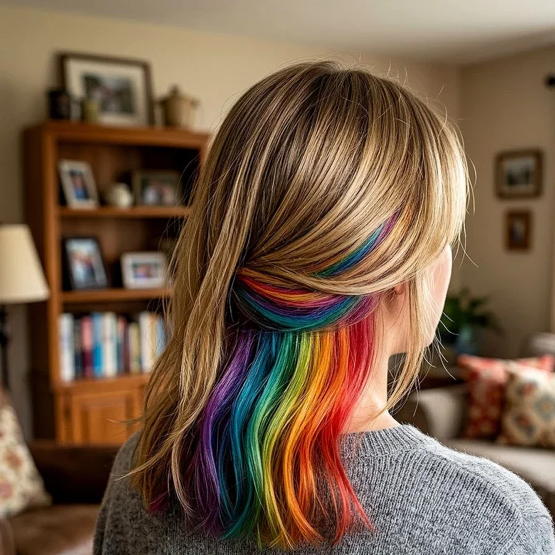 Multi Color Hair Dye Ideas