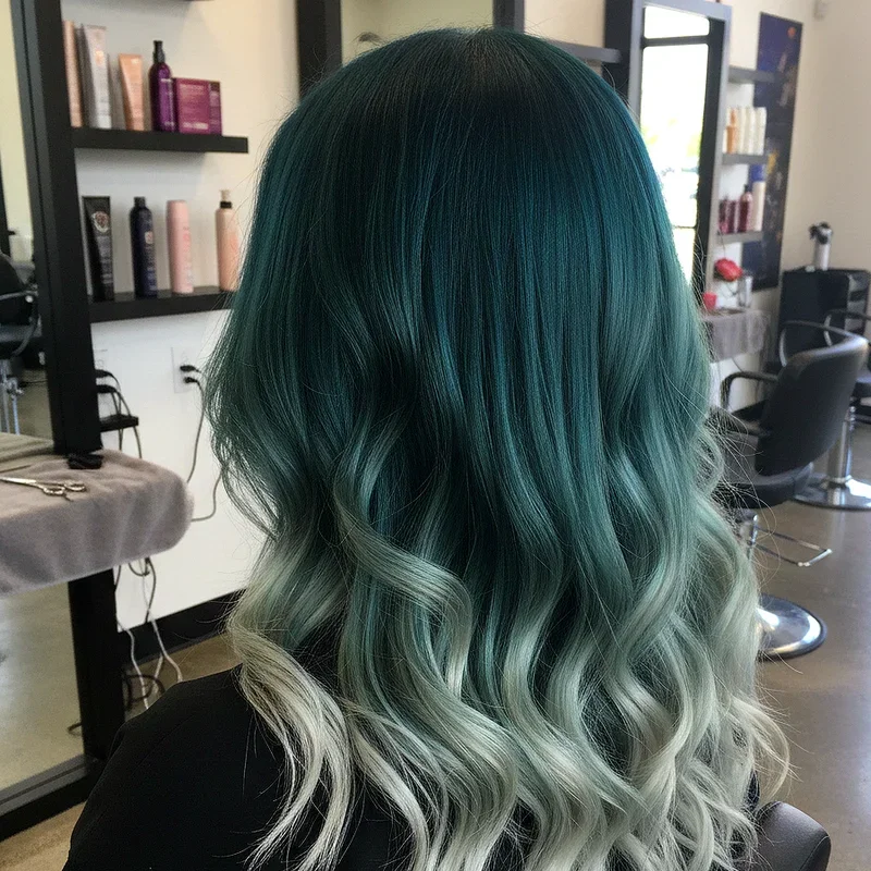 Teal Hair Ideas
