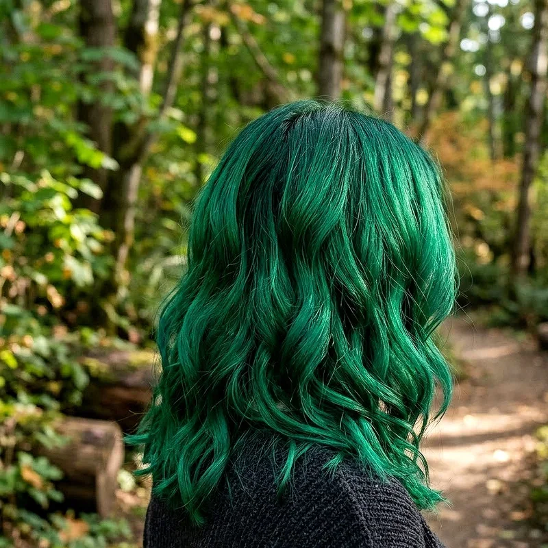 Emerald Green Hair Ideas