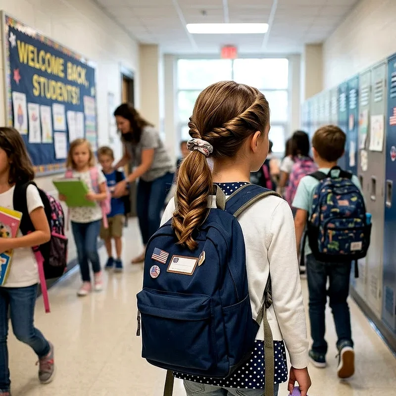 First Day of School Hair Ideas