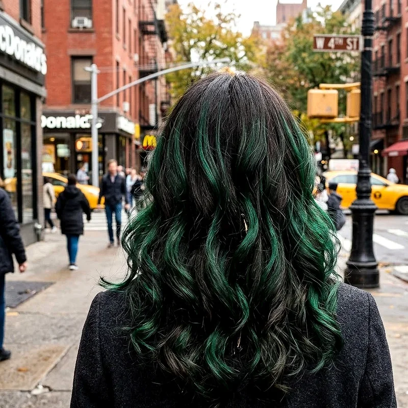 Emerald Green Hair Ideas