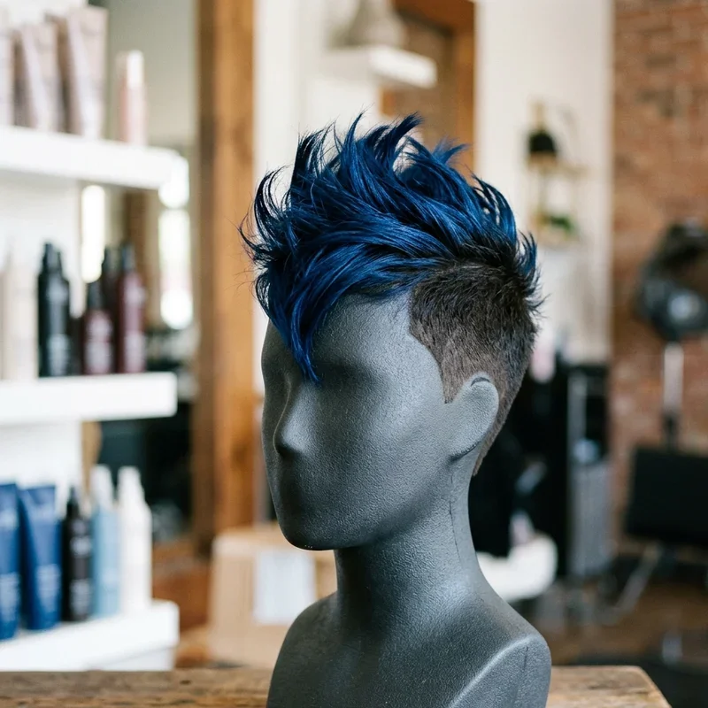 Blue Hair Ideas for Short Hair