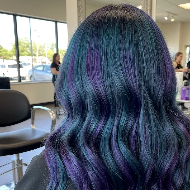 Teal Hair Ideas