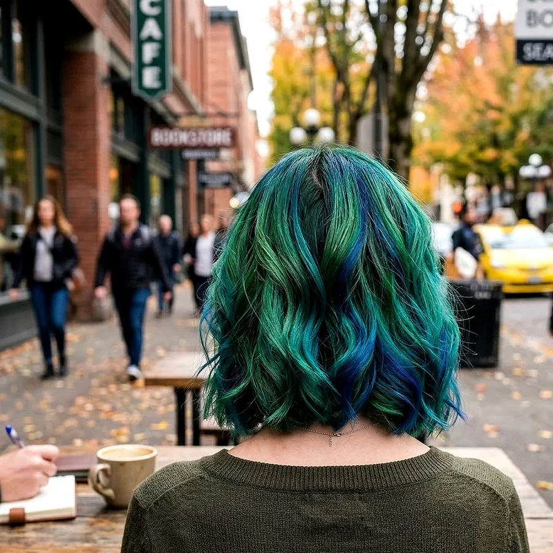 Green and Blue Hair Ideas