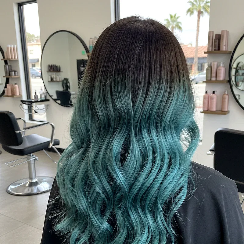 Teal Hair Ideas