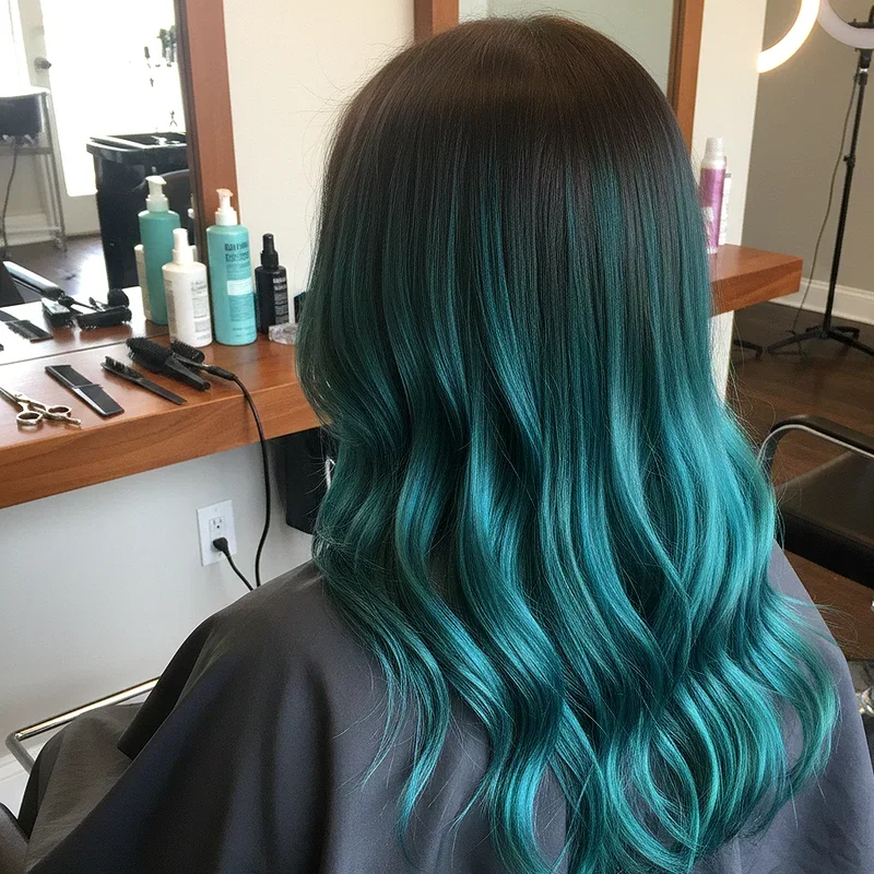 Teal Hair Ideas