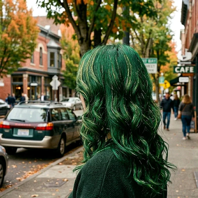 Emerald Green Hair Ideas