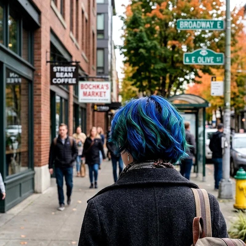 Green and Blue Hair Ideas