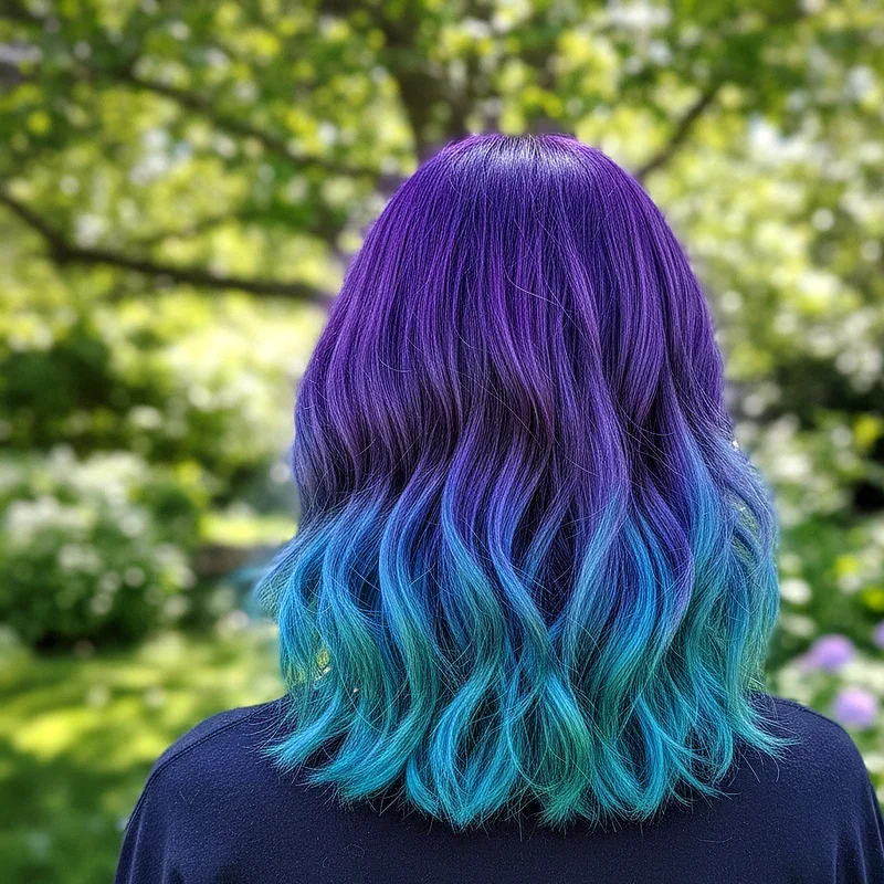 Purple and Blue Hair Ideas