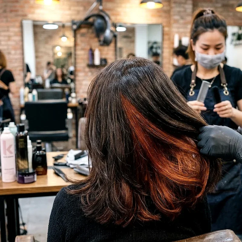 Hair Dye Placement Ideas