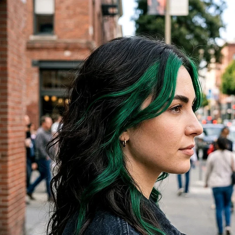 Emerald Green Hair Ideas