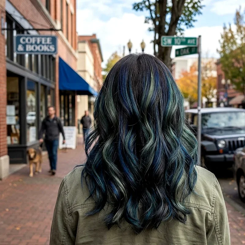 Green and Blue Hair Ideas