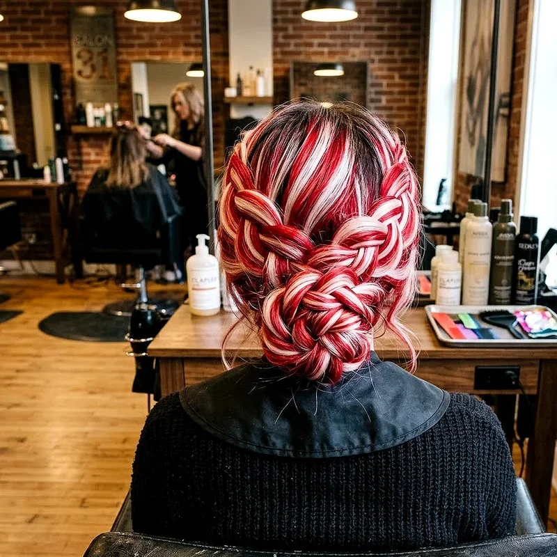Christmas Hair Dye Ideas