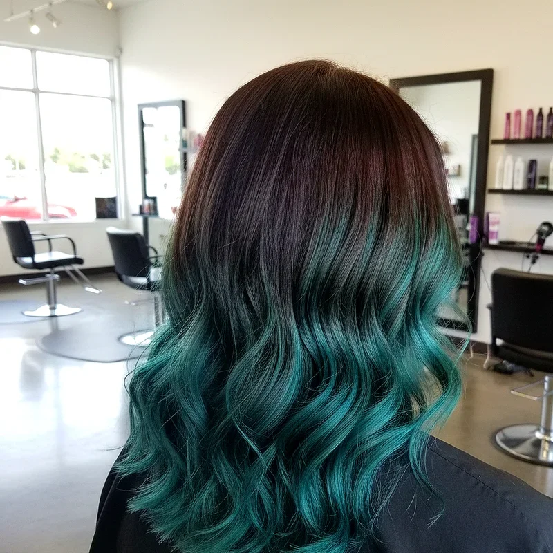 Teal Hair Ideas