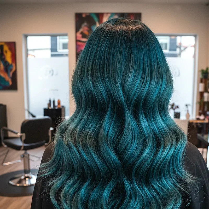 Teal Hair Ideas