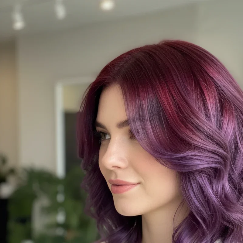 15 Red and Purple Hair Ideas That Truly Stand Out