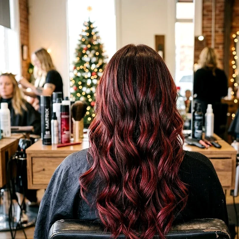 Christmas Hair Dye Ideas
