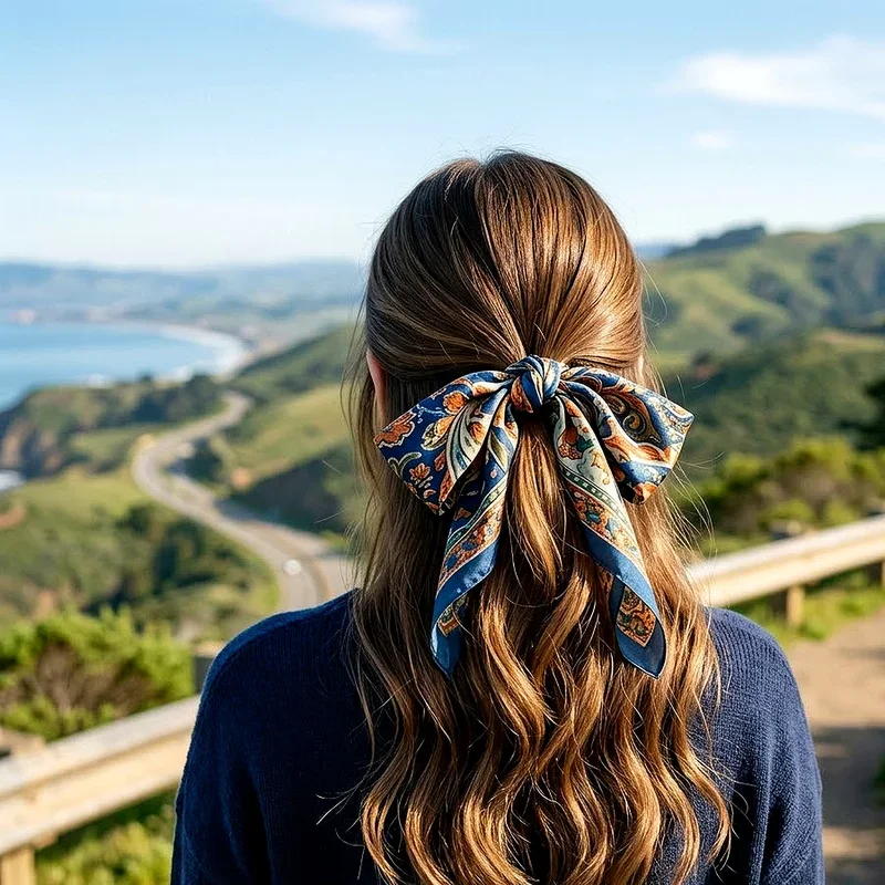 Scarf in Hair Ideas