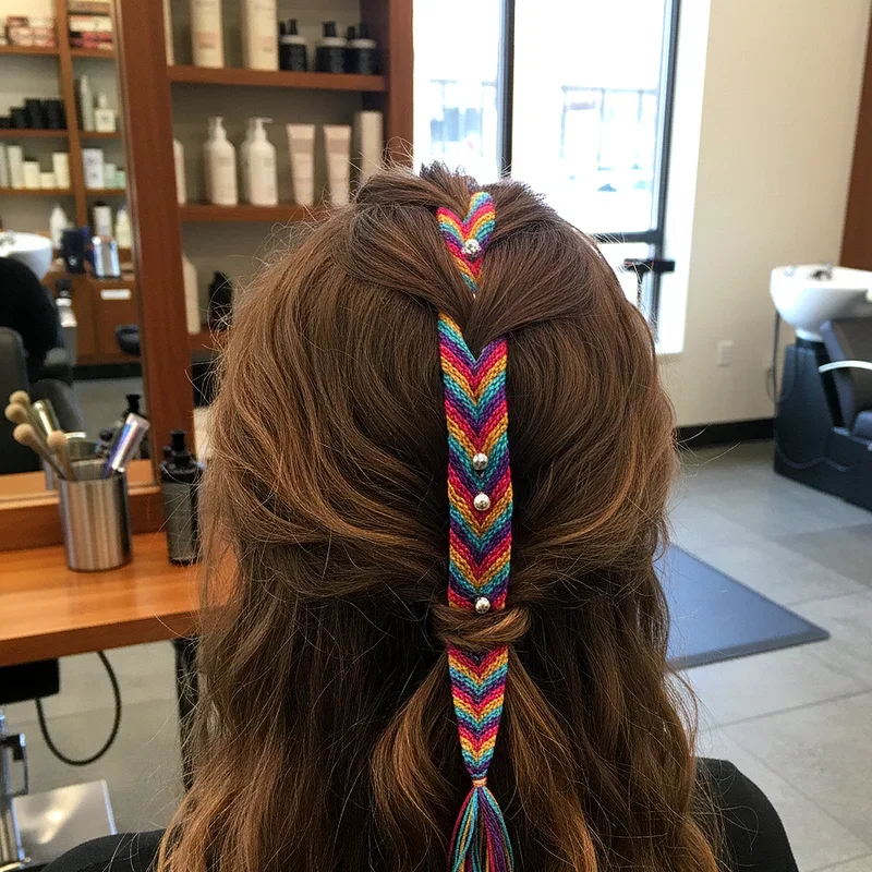 Thread Hair Wrap Ideas