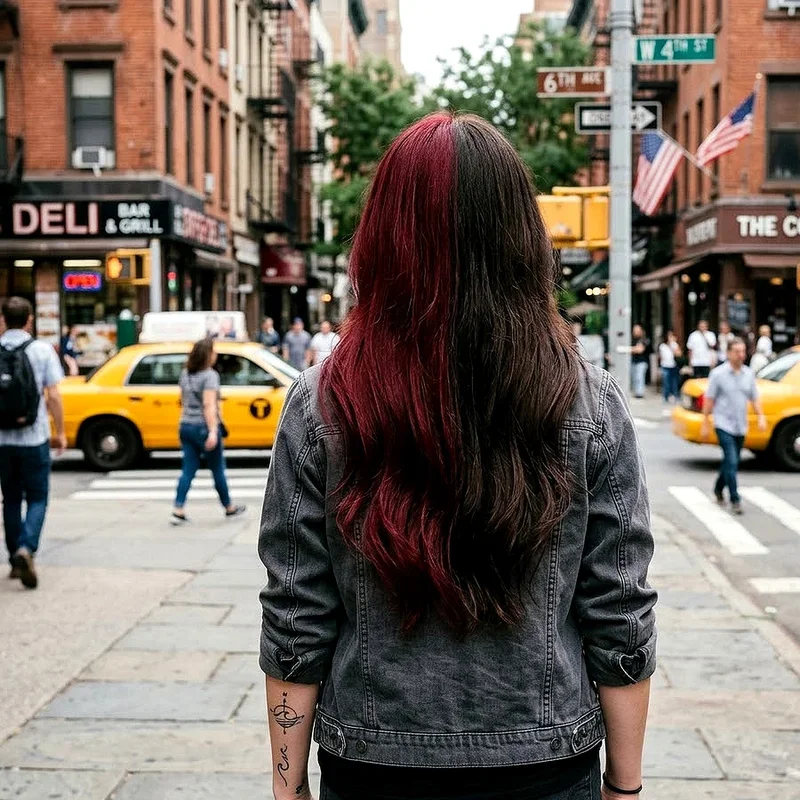 Half Hair Color Ideas