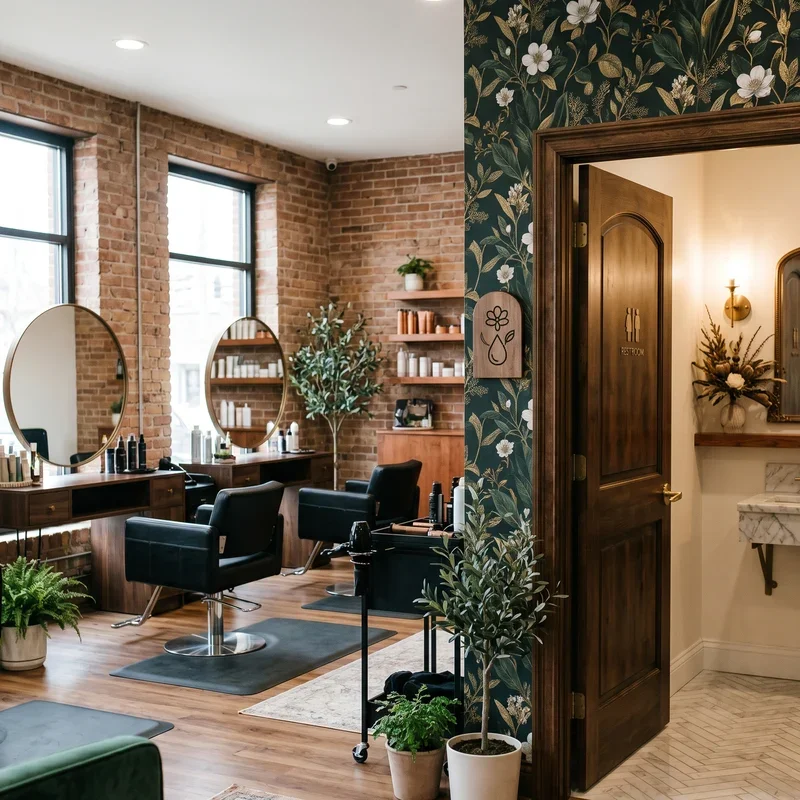 Hair Salon Decorating Ideas