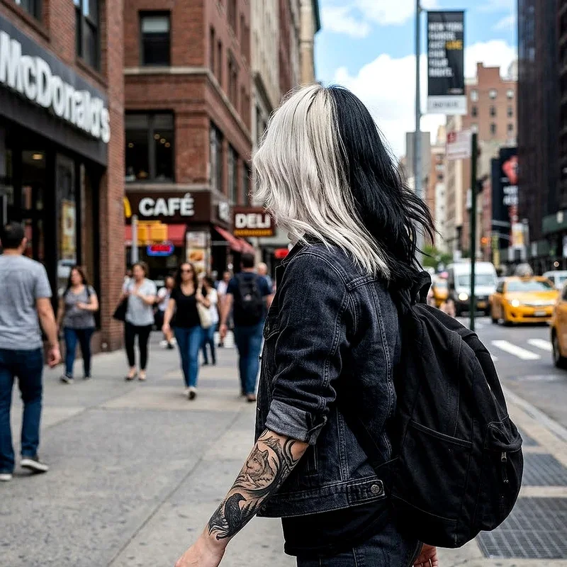 Half Hair Color Ideas