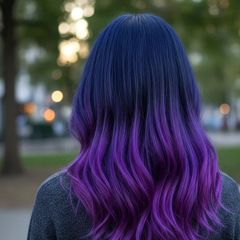 Purple and Blue Hair Ideas