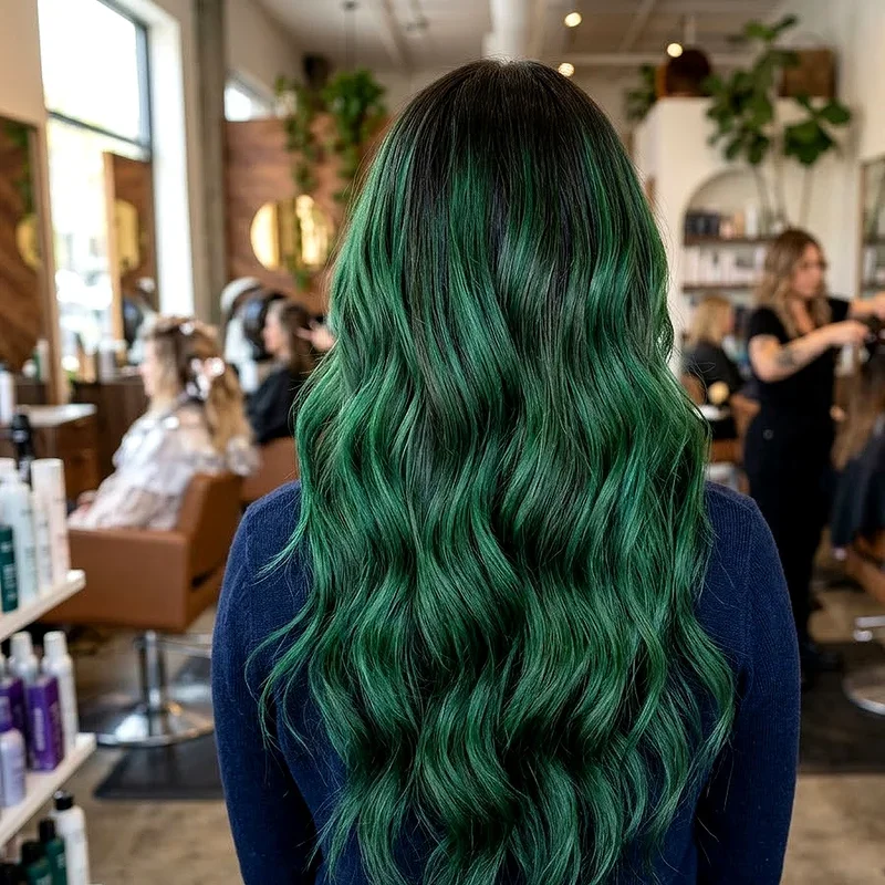 Emerald Green Hair Ideas